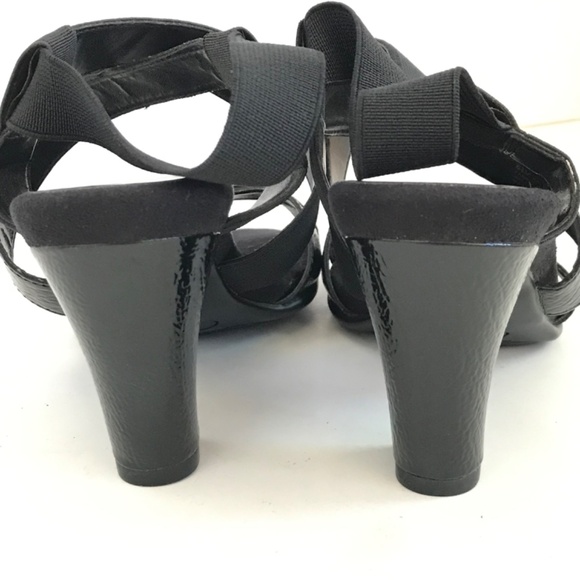 A2 By AEROSOLES Heeled Sandals Slingback Comfort Black New Women’s Size 6.5 - Picture 10 of 16
